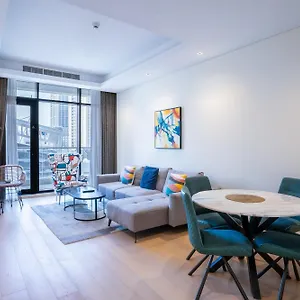 شقة Rh- Modern Comfort, Bright 1br Near Mall, Views, دبي