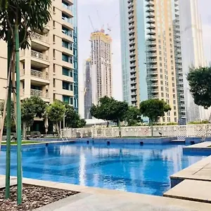 شقة Nasma Luxury - Fancy With Balcony Near Burj Khalifa, دبي